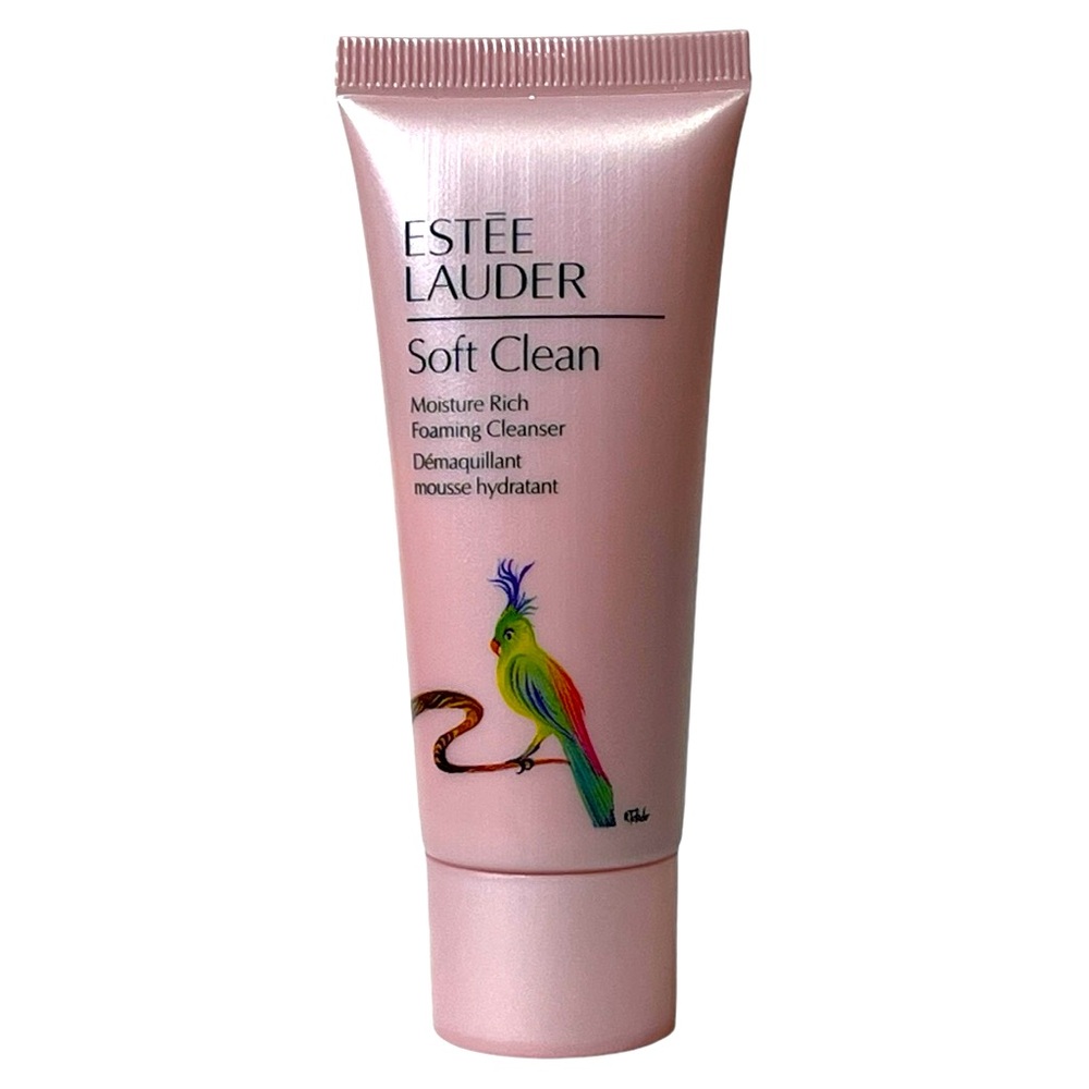 Estee Lauder Soft Clean Moisture Rich Foaming Cleanser for Dry Skin Travel Size